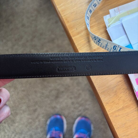 Coach Leather Belt main image 6
